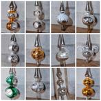 Oude antiek vintage kerstballen piek pieken deukpiek tinsel, Ophalen of Verzenden, N, N, N