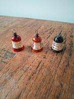 3 antieke kerstklokjes, Ophalen of Verzenden, Gebruikt