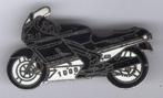 ZX-10 1000 zwart op zilverkleurig motor broche ( F_223 ), Verzamelen, Speldjes, Pins en Buttons, Verzenden, Zo goed als nieuw