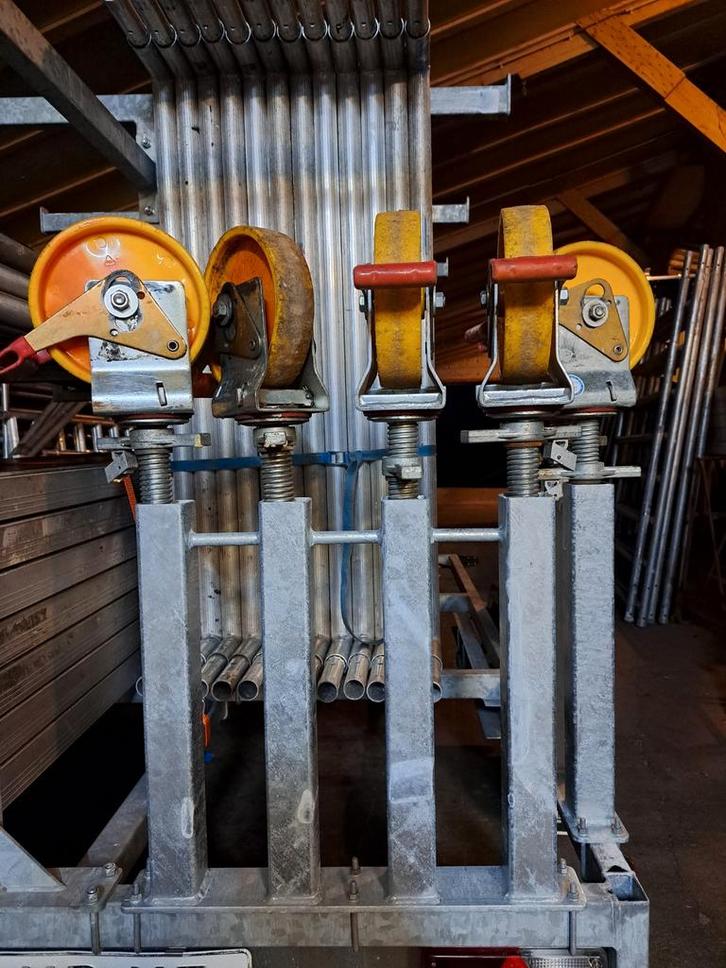 Steigerwiel steunen wielkokers steigeraanhanger rolsteiger, Auto diversen, Aanhangwagen-onderdelen, Nieuw, Ophalen of Verzenden