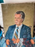 Portret man, Rudolf Bremmer 1979, Antiek en Kunst, Kunst | Schilderijen | Klassiek, Ophalen of Verzenden