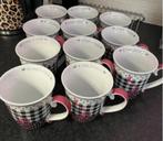 Set van 8 mokken van Happy Mirror "ik heb smaak", Huis en Inrichting, Ophalen, Gebruikt, Overige stijlen, Kop(pen) en/of Schotel(s)