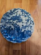 Antiek Chinees Bord Blauw Wit, Antiek en Kunst, Ophalen of Verzenden