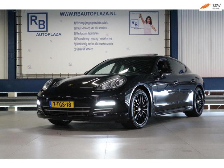 Porsche Panamera 3.6 4 Platinum Edition / BLACK ON BLACK / F, Auto's, Porsche, Bedrijf, Te koop, Panamera, 4x4, ABS, Achteruitrijcamera