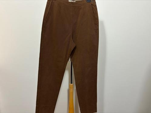 Nieuwe bruine broek van Zenggi maat 42, Kleding | Dames, Broeken en Pantalons, Nieuw, Maat 42/44 (L), Bruin, Lang, Verzenden