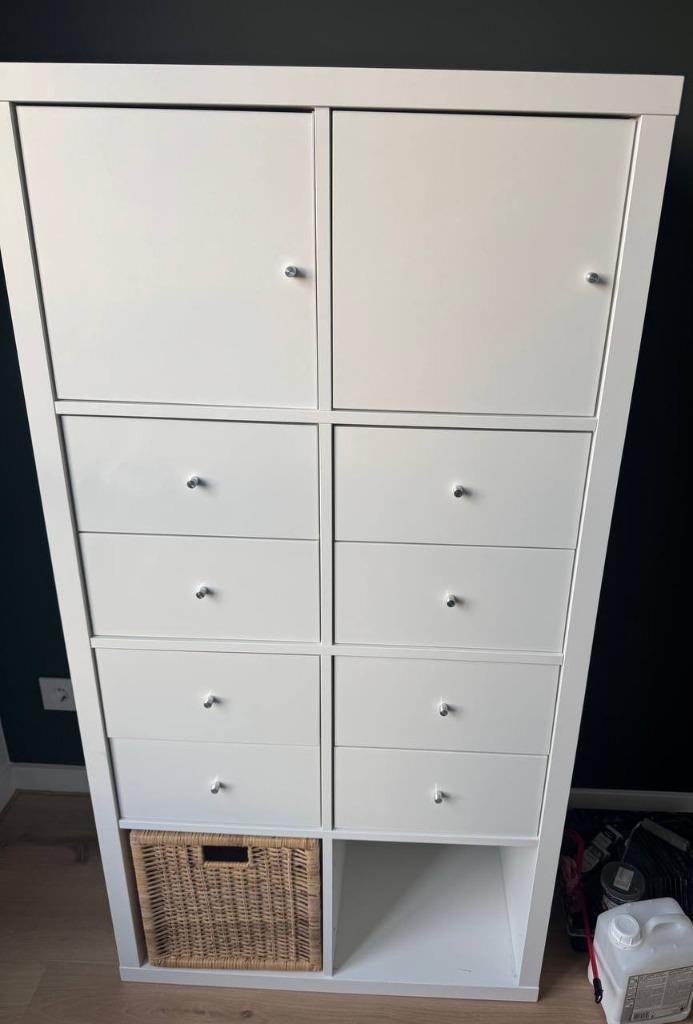 KALLAX, Open cabinet, White (IKEA), Huis en Inrichting, Kasten | Stellingkasten, Gebruikt, Ophalen