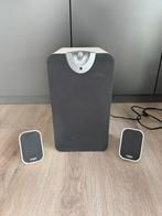 Acoustic Energy Aego M 2.1 Speakerset white, Audio, Tv en Foto, Luidsprekers, Gebruikt, Minder dan 60 watt, Front, Rear of Stereo speakers