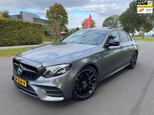 Mercedes-Benz E-klasse 220 d Prestige Plus AMG/HEAD UP/DAKJE, Auto's, Mercedes-Benz, Bedrijf, Te koop, E-Klasse, 360° camera, ABS