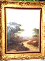 Schilderij. Nederlandse kunstschilder TH. van Wislen SR., Ophalen of Verzenden