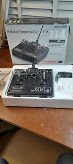 Graupner 8 kanaals zender met ontvanger, Ophalen