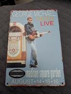 George Michael Faith Live Metalen Plaat, Ophalen of Verzenden