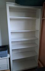 boekenkast, wit, massief hout, Huis en Inrichting, Kasten | Boekenkasten, Ophalen, Gebruikt, 25 tot 50 cm, 50 tot 100 cm