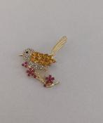 Vogel broche, Overige materialen, 4 tot 7 cm, Overige kleuren, Nieuw