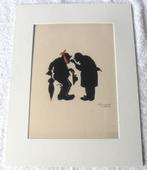 Matthias Walter - Zahnarzt/Tandarts knipselkunst. Gesigneerd, Antiek en Kunst, Ophalen of Verzenden