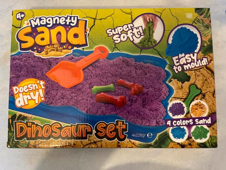 Magnetisch Zand Dinosaurus Set - nieuw in doos, Kinderen en Baby's, Speelgoed | Overig, Nieuw, Jongen of Meisje, Ophalen of Verzenden