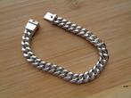 zilveren zware schakelarmband [304], Ophalen of Verzenden, Zo goed als nieuw, Zilver, Zilver