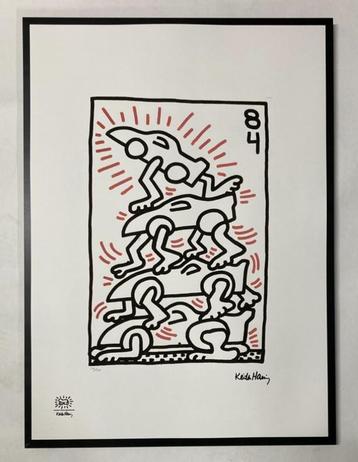 Keith Haring : litho op groot formaat beschikbaar voor biedingen