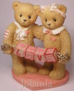 Cherished Teddies Love Bears, Verzamelen, Beren en Cherished Teddies, Ophalen of Verzenden, Zo goed als nieuw, Beeldje, Cherished Teddies