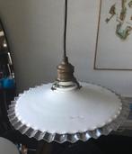 Art Deco hanglamp opaline glas, Antiek en Kunst, Ophalen of Verzenden