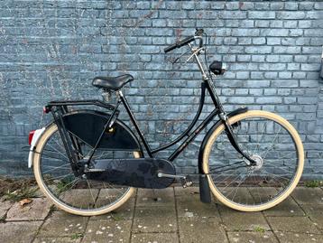 Gazelle populair omafiets met stangenremmen beschikbaar voor biedingen