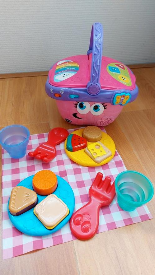 Leuke interactieve VTech picknickmand, Kinderen en Baby's, Speelgoed | Vtech, Zo goed als nieuw, Ophalen of Verzenden