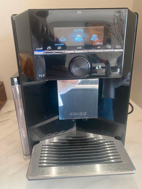 Siemens EQ9 series volautomatische espressomachine, Witgoed en Apparatuur, Koffiezetapparaten, Gebruikt, Gemalen koffie, Combi