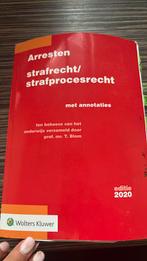 Arresten strafrecht/strafprocesrecht 2020, Ophalen of Verzenden, Gelezen