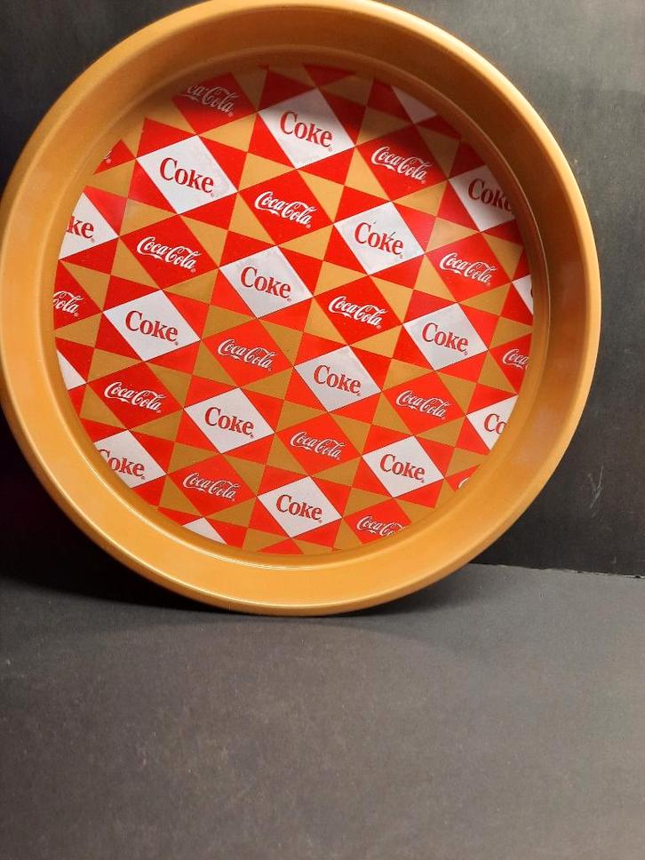 Dienblad Coca cola , Huis en Inrichting, Woonaccessoires | Dienbladen, Nieuw, Metaal, Rond, Ophalen of Verzenden