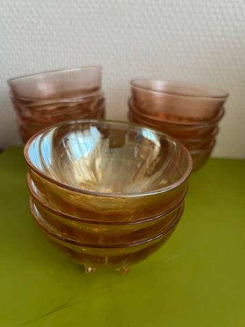 Vintage Jeanette Glass Marigold Carnival Kom beschikbaar voor biedingen
