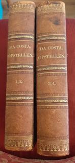 Opstellen, 4 dln., in 2 volumen, mr. Is. Da Costa, Ophalen of Verzenden, Gelezen, Christendom | Protestants