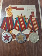Set Sovjet Medailles – 10, 15 20 Jaar Onberispelijke Dienst, Verzamelen, Militaria | Tweede Wereldoorlog, Ophalen of Verzenden