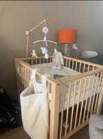 Bopita box naturel hout 90x75cm, Kinderen en Baby's, Boxen, Ophalen of Verzenden, Gebruikt
