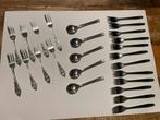Vintage verzilverde vorkjes en lepels ( Gero, Arti 90 ), Ophalen of Verzenden