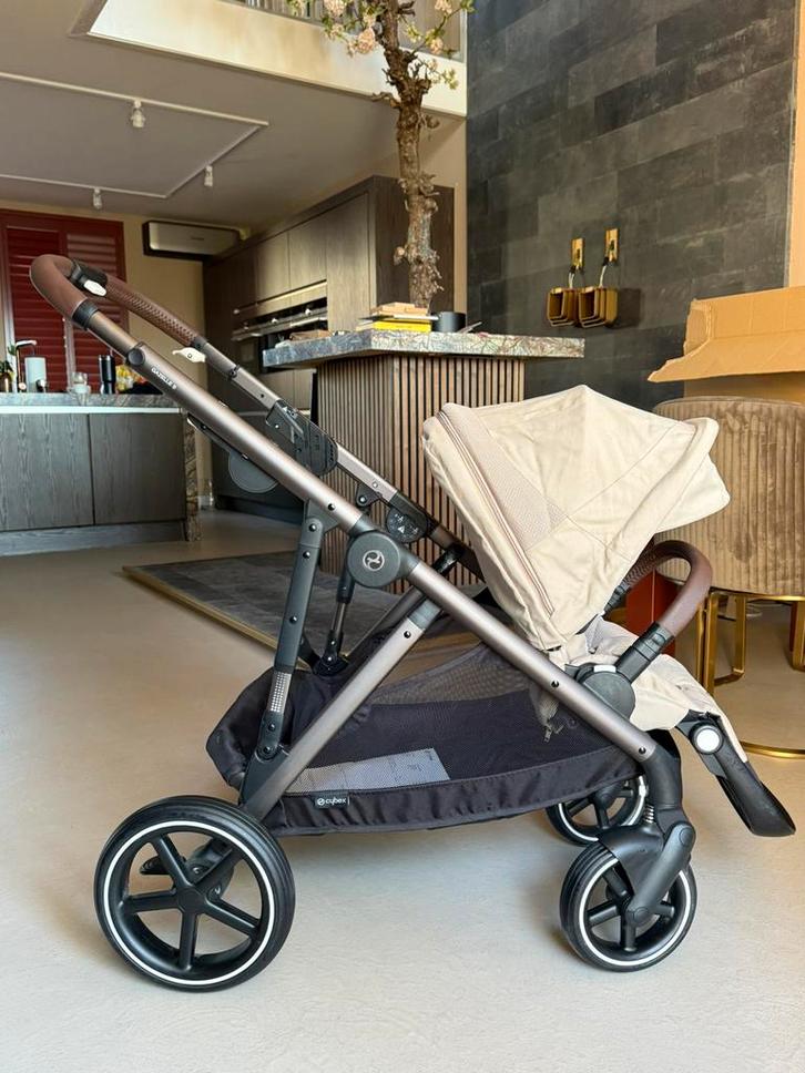 Cybex Gold Gazelle S taupe beige bruin kinderwagen, Kinderen en Baby's, Kinderwagens en Combinaties, Zo goed als nieuw, Combiwagen
