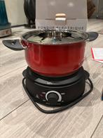 Elektrische fonduepan complete set - zo goed als nieuw!, Ophalen of Verzenden, Zo goed als nieuw, Elektrisch, Fondueset