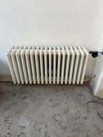 Witte vintage ledenradiator te koop, Ophalen, Radiator, Zo goed als nieuw, 60 tot 150 cm
