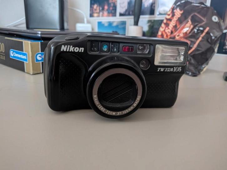 Nikon TW Zoom 105 - Compact Camera - Goede Staat, Audio, Tv en Foto, Fotocamera's Analoog, Ophalen of Verzenden