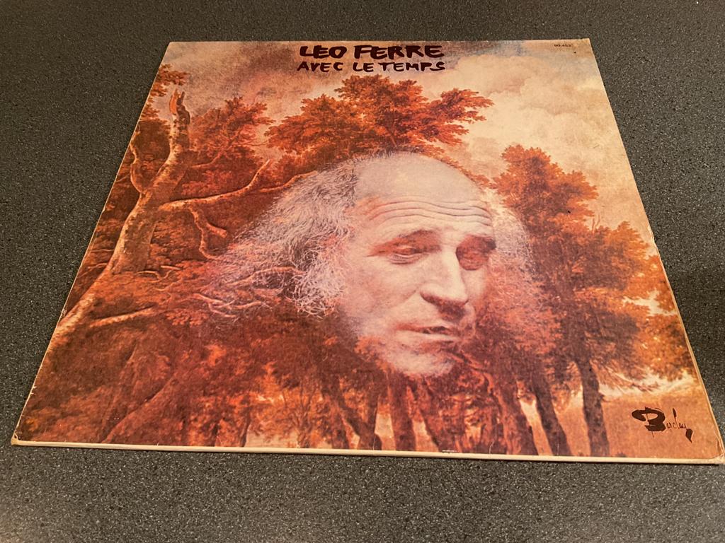 Léo Ferré - Avec le temps Vinyl LP, Cd's en Dvd's, Ophalen of Verzenden, Gebruikt, 12 inch, Europees