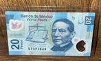 Mexico: 20 Pesos Veinte Pesos Banco de Mexico, Postzegels en Munten, Bankbiljetten | Amerika, Los biljet, Verzenden, Midden-Amerika