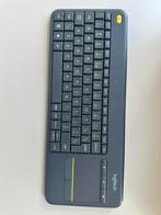 Logitech K400 Plus Draadloos Toetsenbord met Touchpad, Ophalen, Logitech G, Zo goed als nieuw, Draadloos