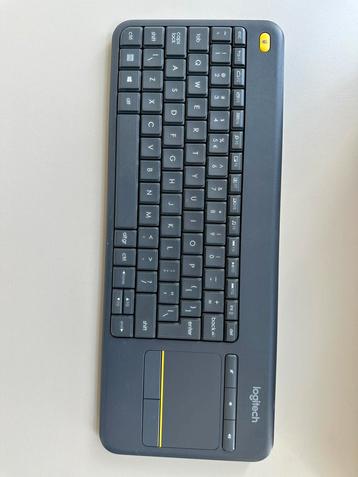 Logitech K400 Plus Draadloos Toetsenbord met Touchpad beschikbaar voor biedingen
