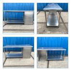 RVS BBQ Egg werktafel, Tuin en Terras, Ophalen, Gebruikt