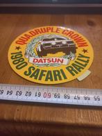 Datsun safari rally 80, Verzamelen, Stickers, Ophalen of Verzenden, Zo goed als nieuw