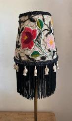 Gerestyled lampenkapje / klemkapje, Huis en Inrichting, Lampen | Lampenkappen, Crème, Nieuw, Ophalen of Verzenden, Overige vormen