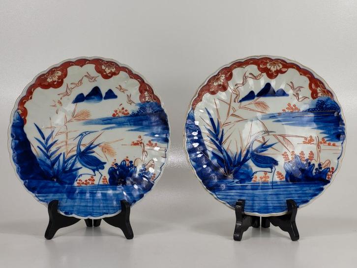 Antieke Arita schotels uit 19e eeuw, Antiek en Kunst, Antiek | Porselein, Ophalen of Verzenden