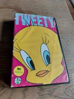 De Nieuwe Avonturen van Tweety en Sylvester videoband., Cd's en Dvd's, Alle leeftijden, Ophalen of Verzenden, Gebruikt, Tekenfilms en Animatie