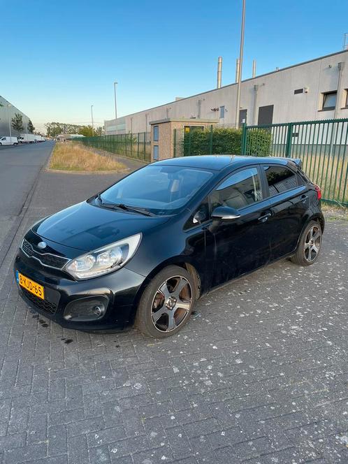Kia Rio 1.2 I 5DRS 2013 Zwart, Auto's, Kia, Particulier, Rio, Benzine, A, Hatchback, Handgeschakeld, Origineel Nederlands, Zwart