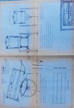 Hout modelbouw tekening, Ophalen of Verzenden, Gebruikt
