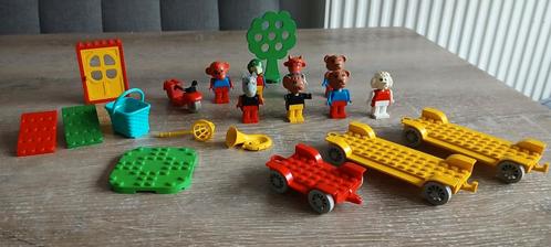 Lego fabuland poppetjes figuren tuba scooter boom dak deur, Kinderen en Baby's, Speelgoed | Duplo en Lego, Gebruikt, Lego, Losse stenen