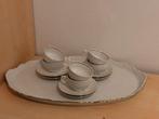Wit porcelijn mokka set, Antiek en Kunst, Ophalen of Verzenden